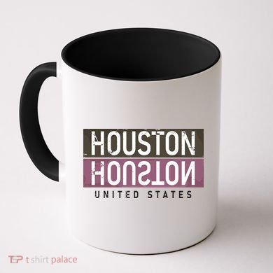 Houston Mirrored Logo Coffee Mug