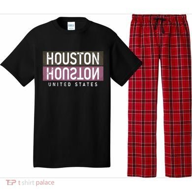 Houston Mirrored Logo Pajama Set