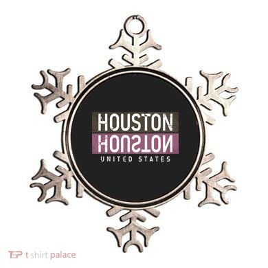 Houston Mirrored Logo Ornament