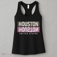 Houston Mirrored Logo Women's Tank Top thumb 3