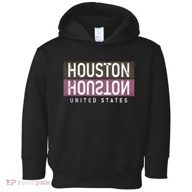 Houston Mirrored Logo Toddler Hoodie