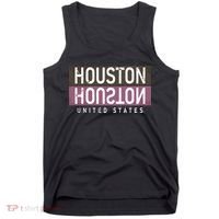 Houston Mirrored Logo Tank Top thumb 0