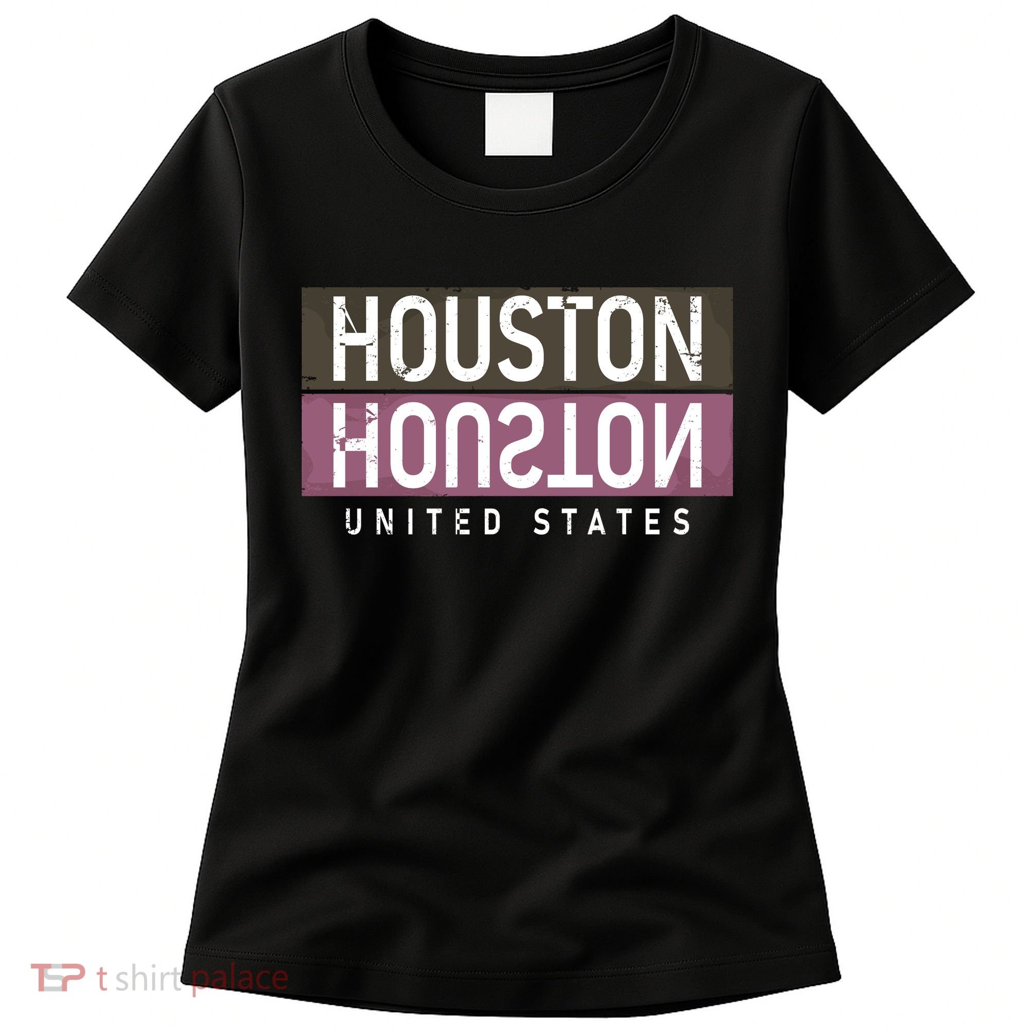 Houston Mirrored Logo Women's T-Shirt