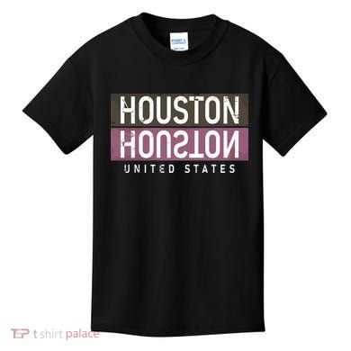Houston Mirrored Logo Kids T-Shirt