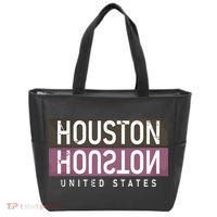Houston Mirrored Logo Tote Bag thumb 0