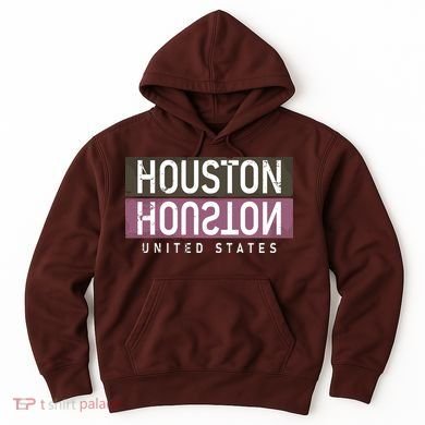 Houston Mirrored Logo Hoodie