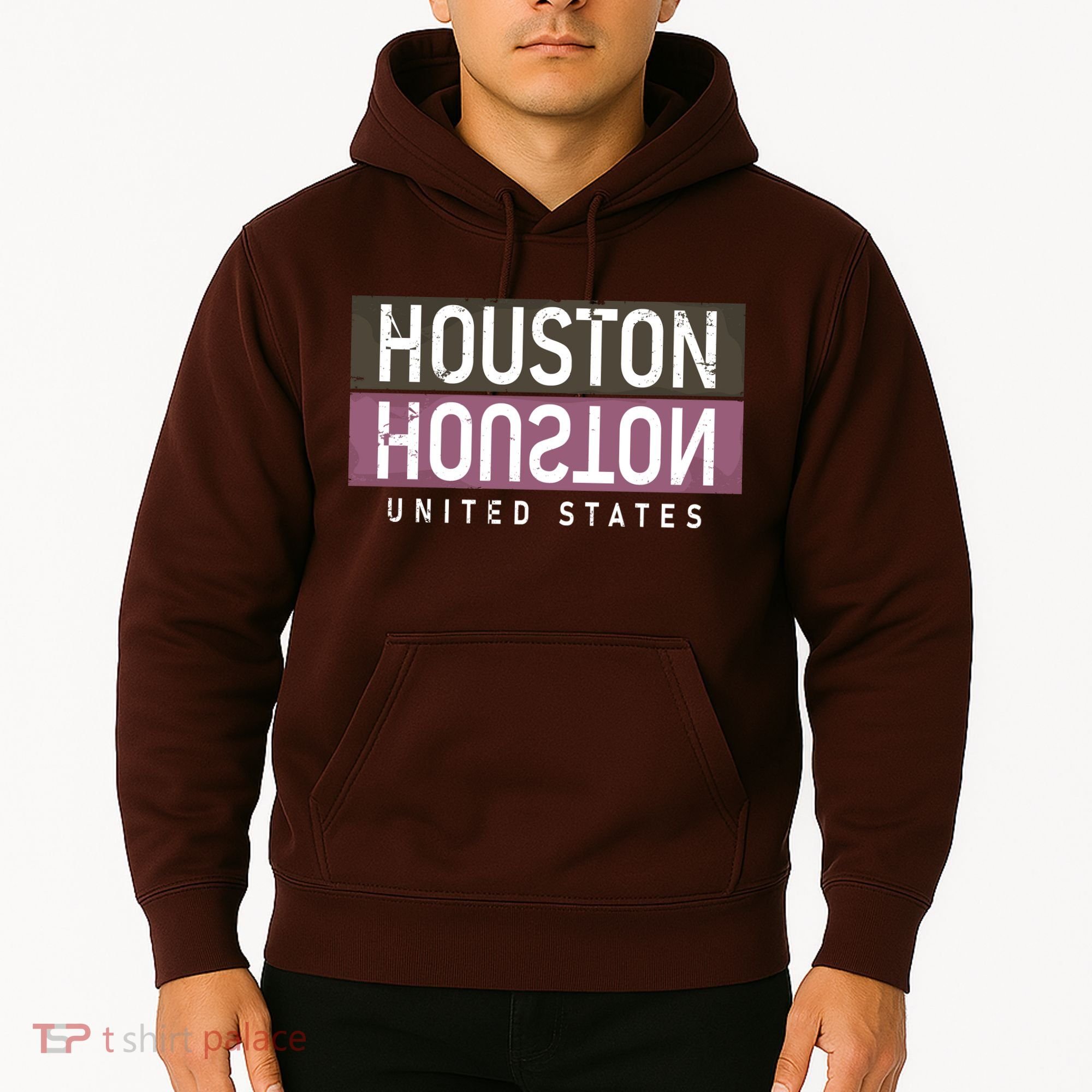 Houston Mirrored Logo Hoodie