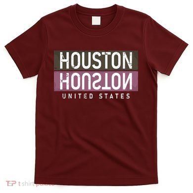 Houston Mirrored Logo T-Shirt