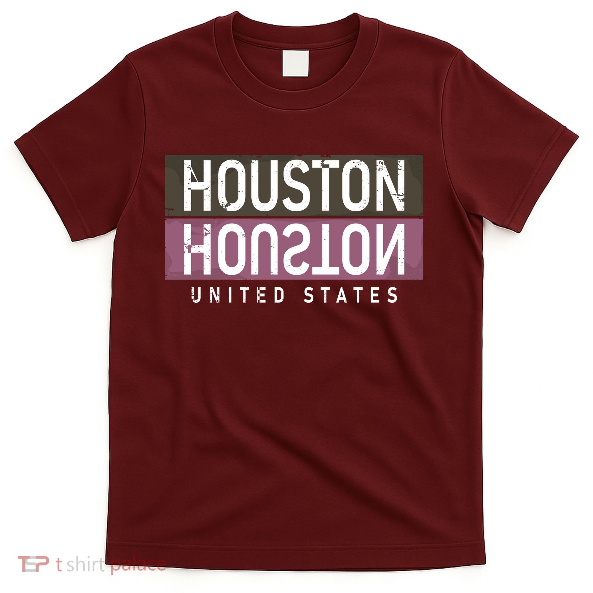 Houston Mirrored Logo T-Shirt