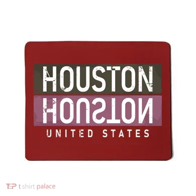 Houston Mirrored Logo Mousepad