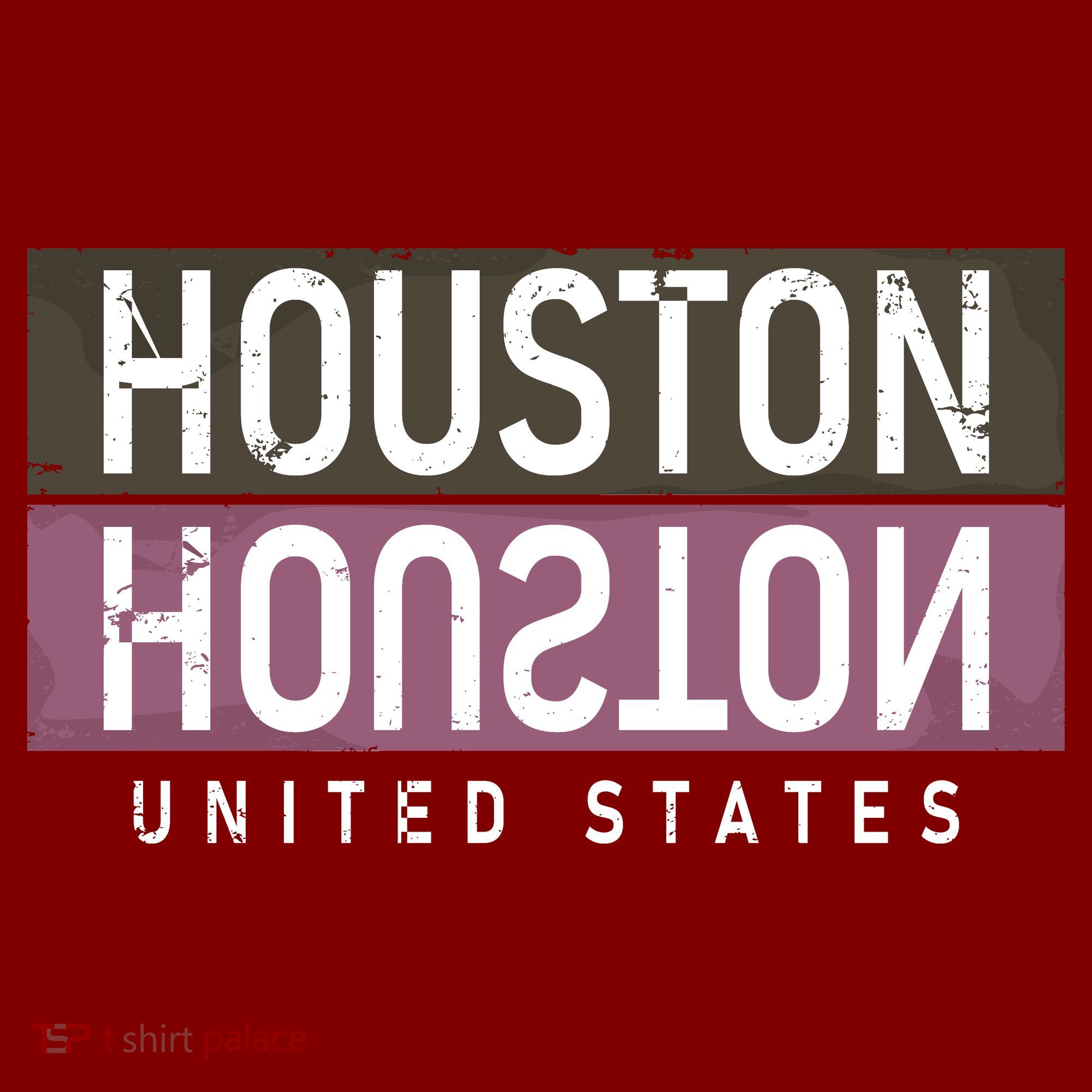Houston Mirrored Logo Mousepad