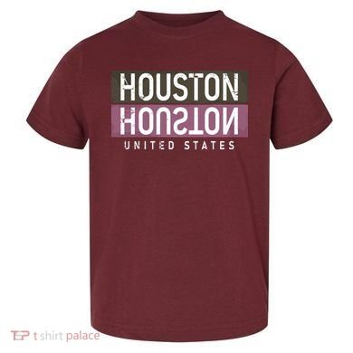 Houston Mirrored Logo Toddler T-Shirt