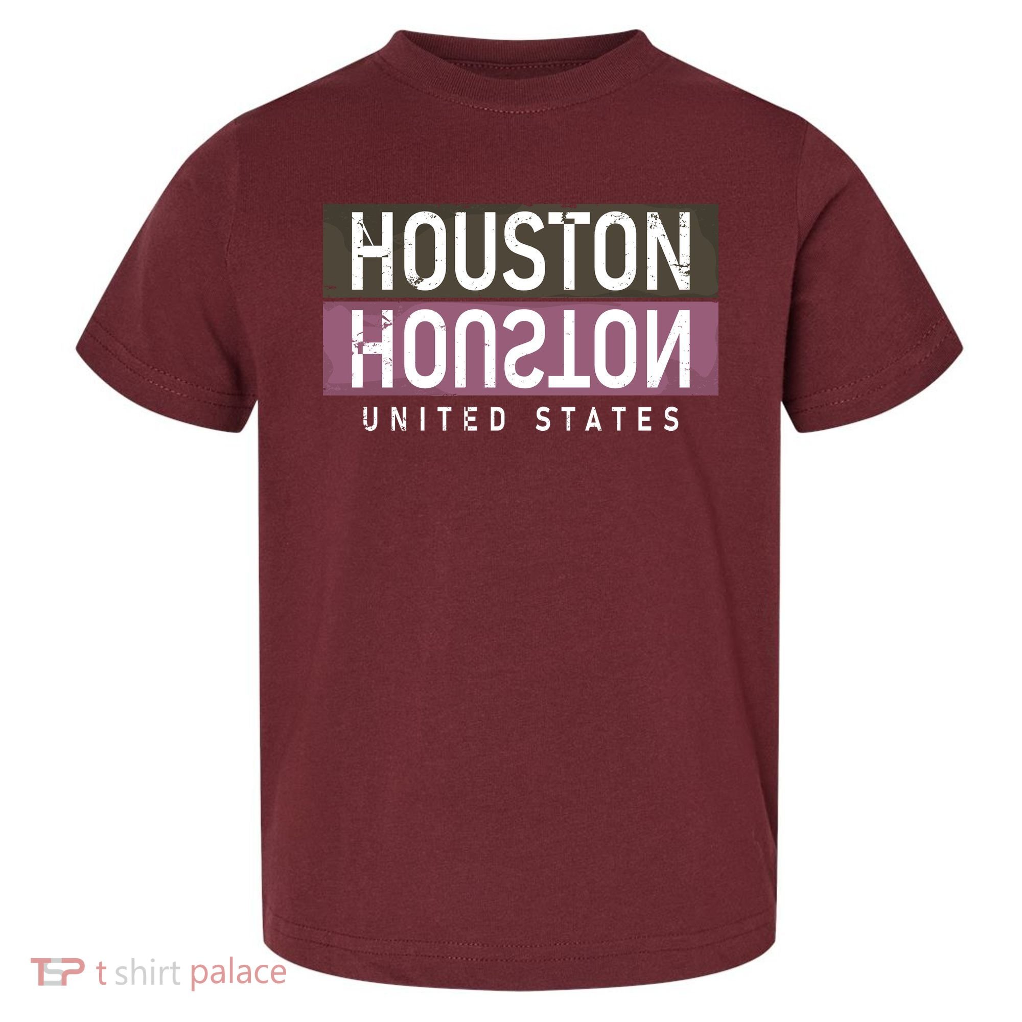 Houston Mirrored Logo Toddler T-Shirt
