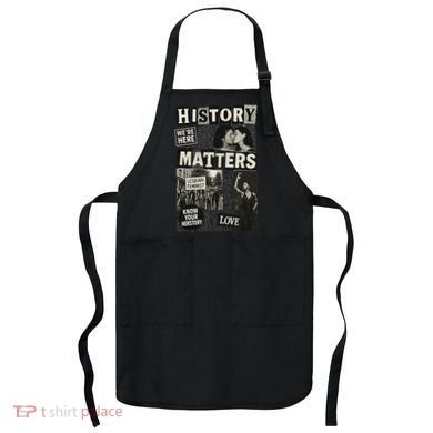 History Matters Lesbian Feminist Pride Design Apron