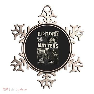 History Matters Lesbian Feminist Pride Design Ornament