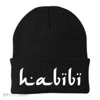 Habibi My Love Arabic English Scripgift Cute Gift Beanie thumb 0