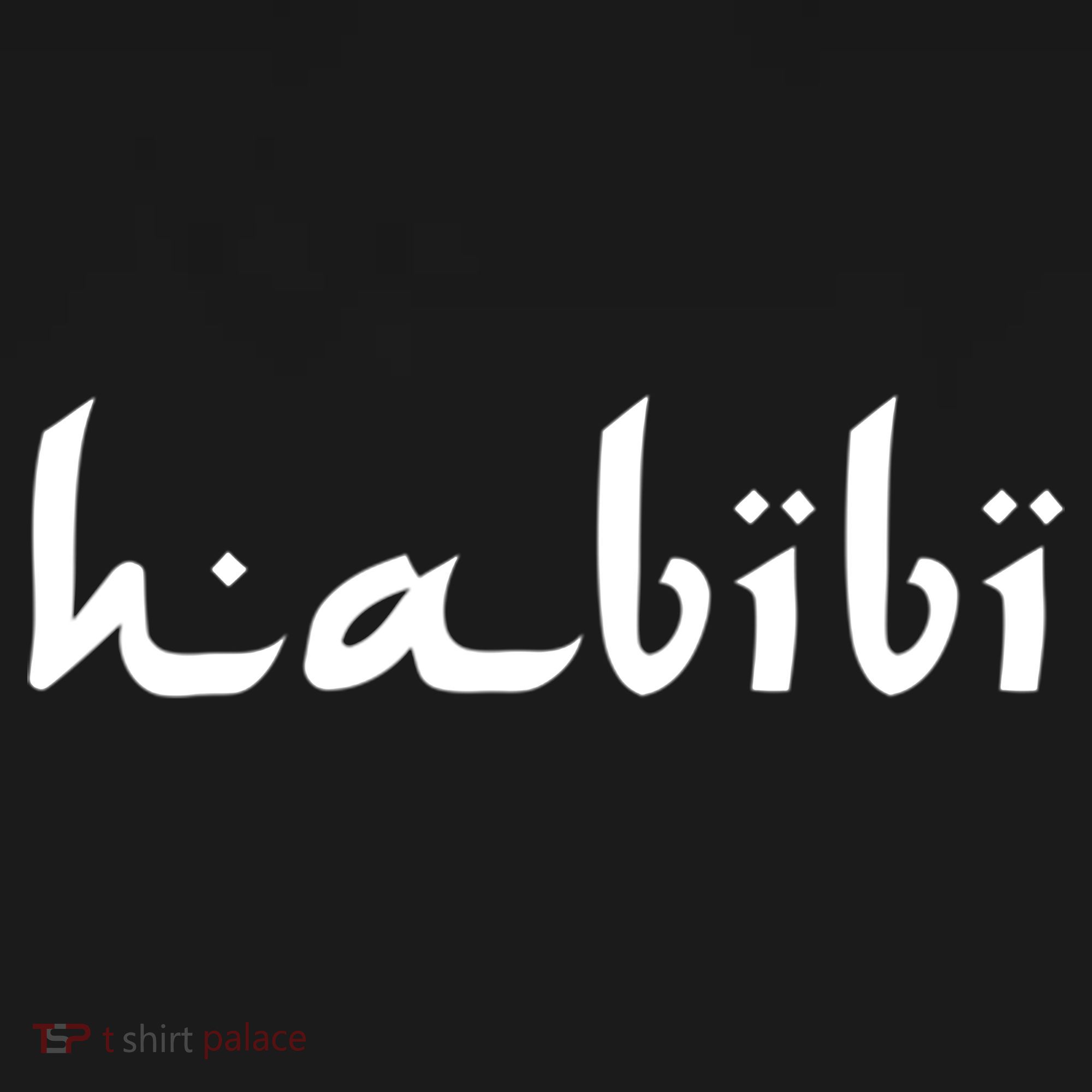 Habibi My Love Arabic English Scripgift Cute Gift Pajama Set