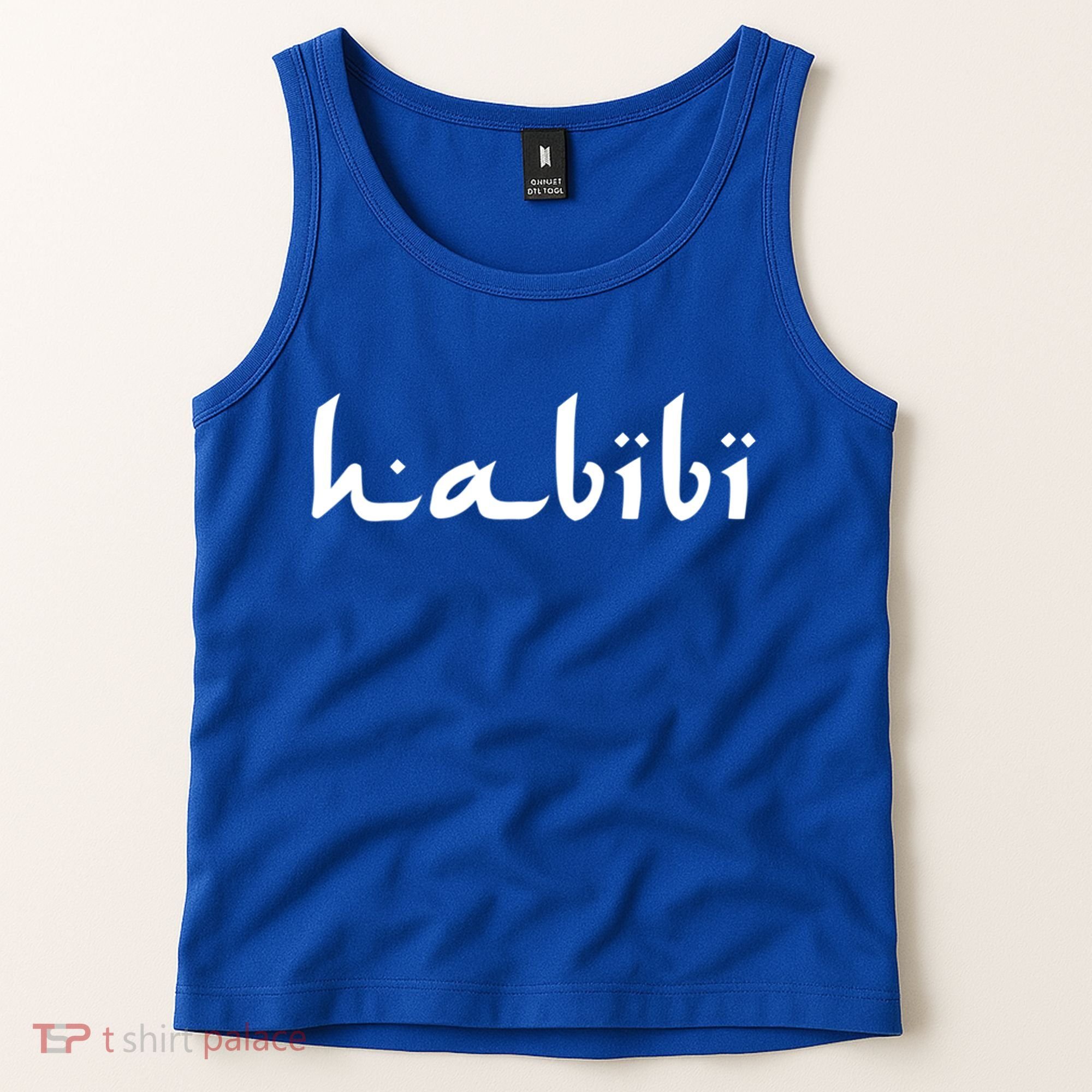 Habibi My Love Arabic English Scripgift Cute Gift Tank Top
