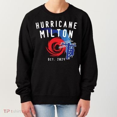 Hurricane Milton Lineman Storm  American Lineman Journeyman Women's Sweatshirt