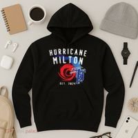Hurricane Milton Lineman Storm  American Lineman Journeyman Hoodie thumb 3