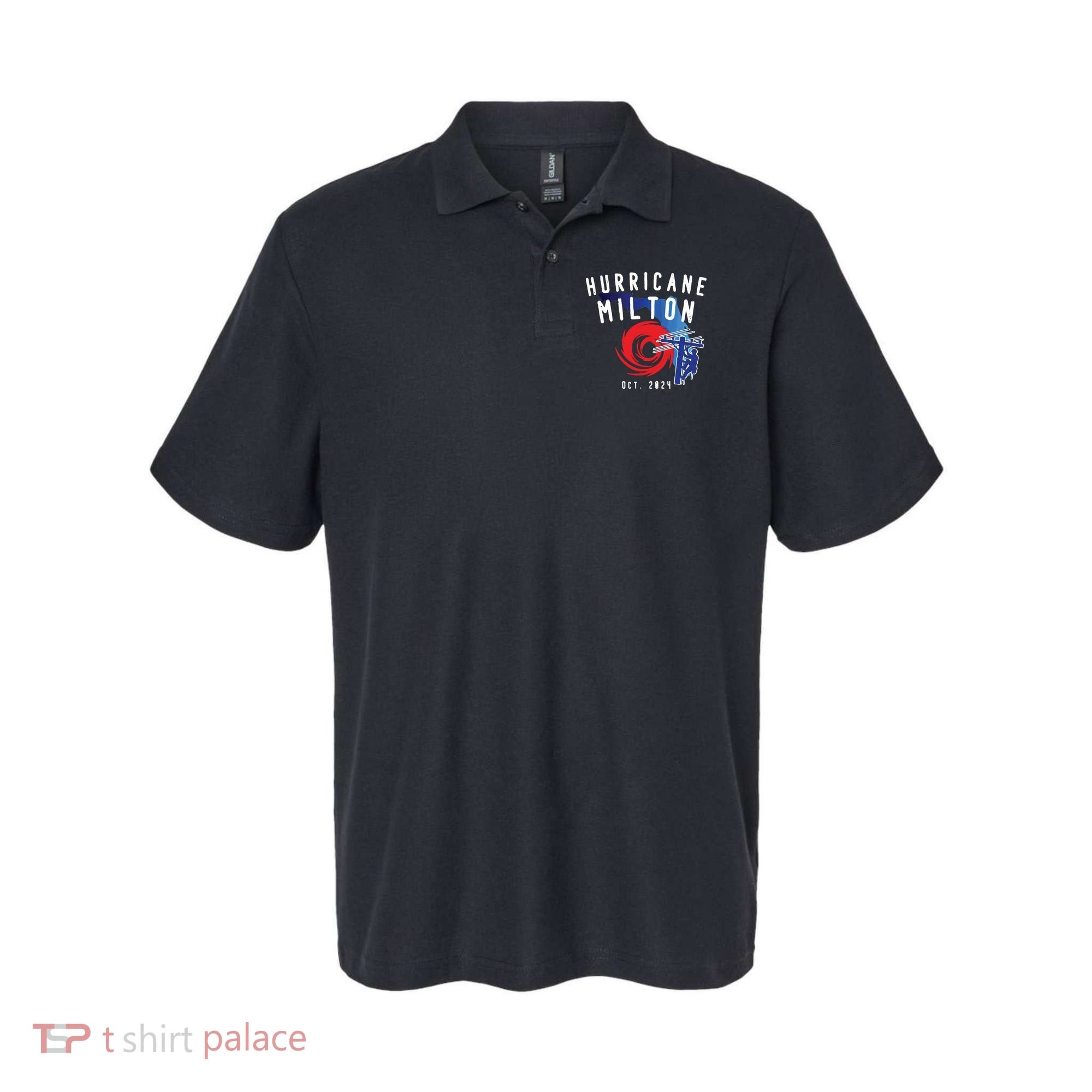 Hurricane Milton Lineman Storm  American Lineman Journeyman Polo