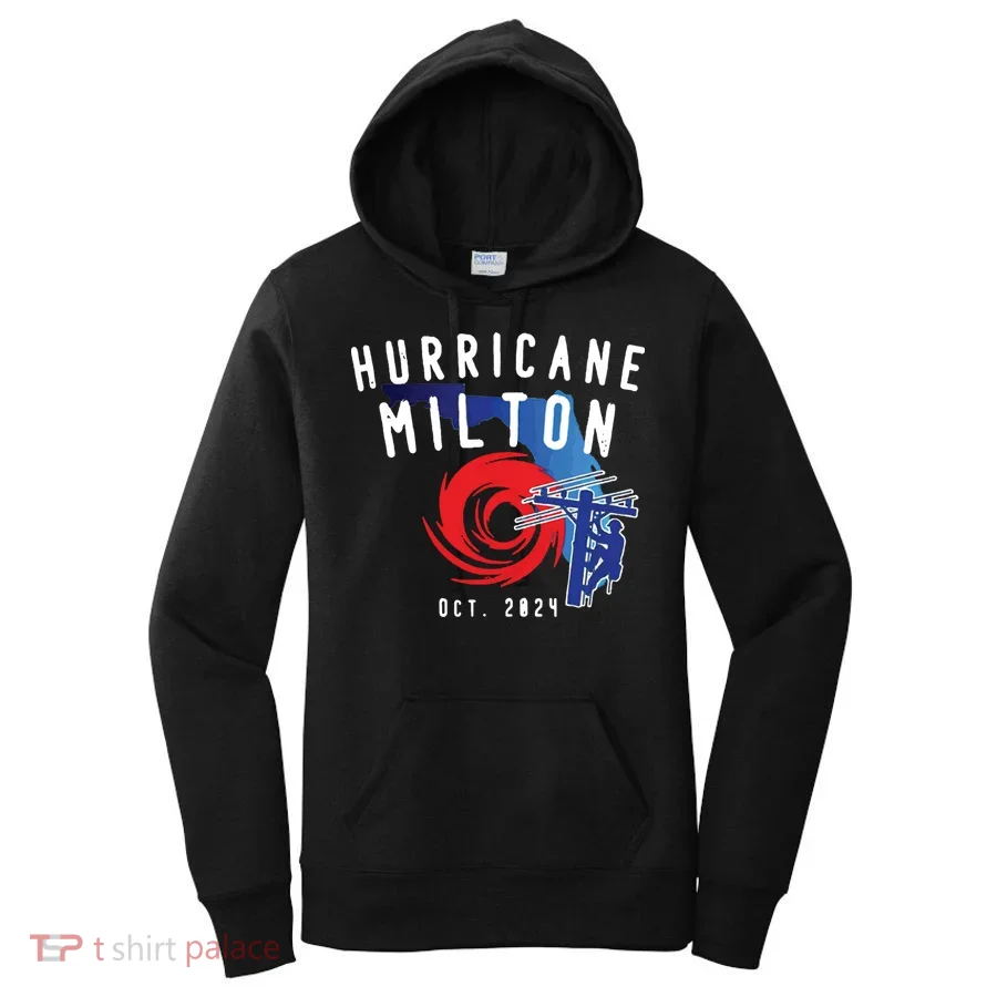 Hurricane Milton Lineman Storm  American Lineman Journeyman Women's Hoodie