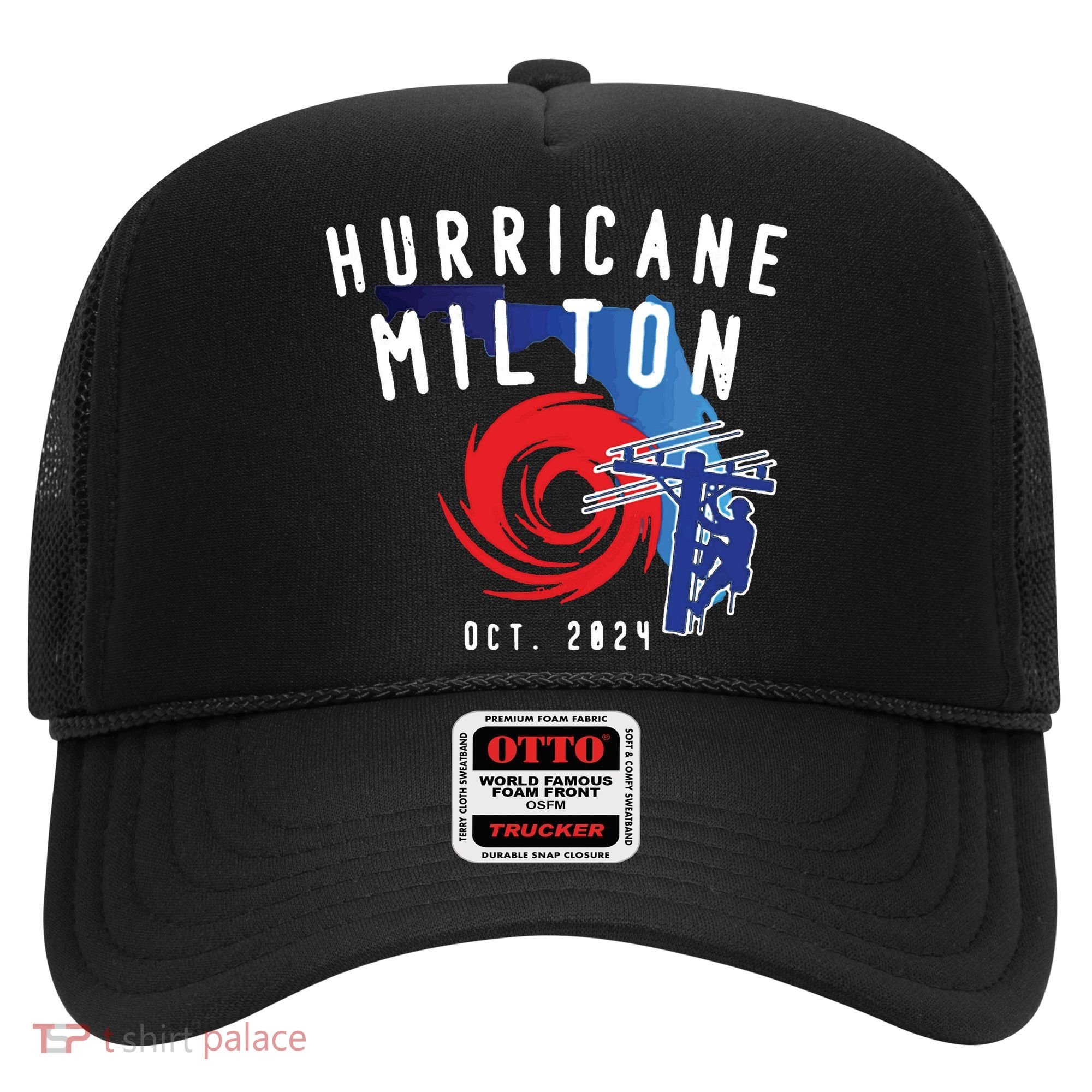 Hurricane Milton Lineman Storm  American Lineman Journeyman Hat
