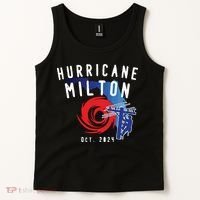 Hurricane Milton Lineman Storm  American Lineman Journeyman Tank Top thumb 2