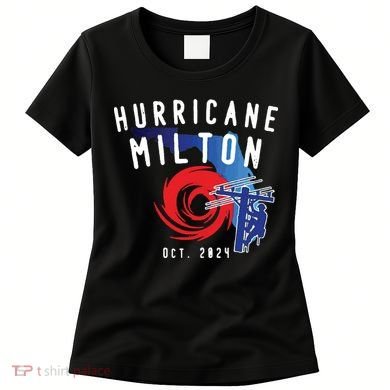 Hurricane Milton Lineman Storm  American Lineman Journeyman Women's T-Shirt