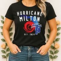 Hurricane Milton Lineman Storm  American Lineman Journeyman Women's T-Shirt thumb 2