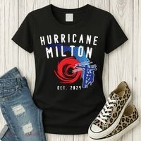 Hurricane Milton Lineman Storm  American Lineman Journeyman Women's T-Shirt thumb 3