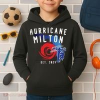 Hurricane Milton Lineman Storm  American Lineman Journeyman Kids Hoodie thumb 2