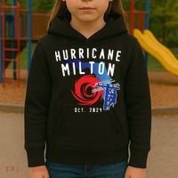 Hurricane Milton Lineman Storm  American Lineman Journeyman Kids Hoodie thumb 3