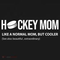Hockey Mom Like A Normal Mom But Cooler Cool Gift USA-Made Doggie Bandana thumb 2