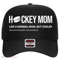Hockey Mom Like A Normal Mom But Cooler Cool Gift Hat thumb 0
