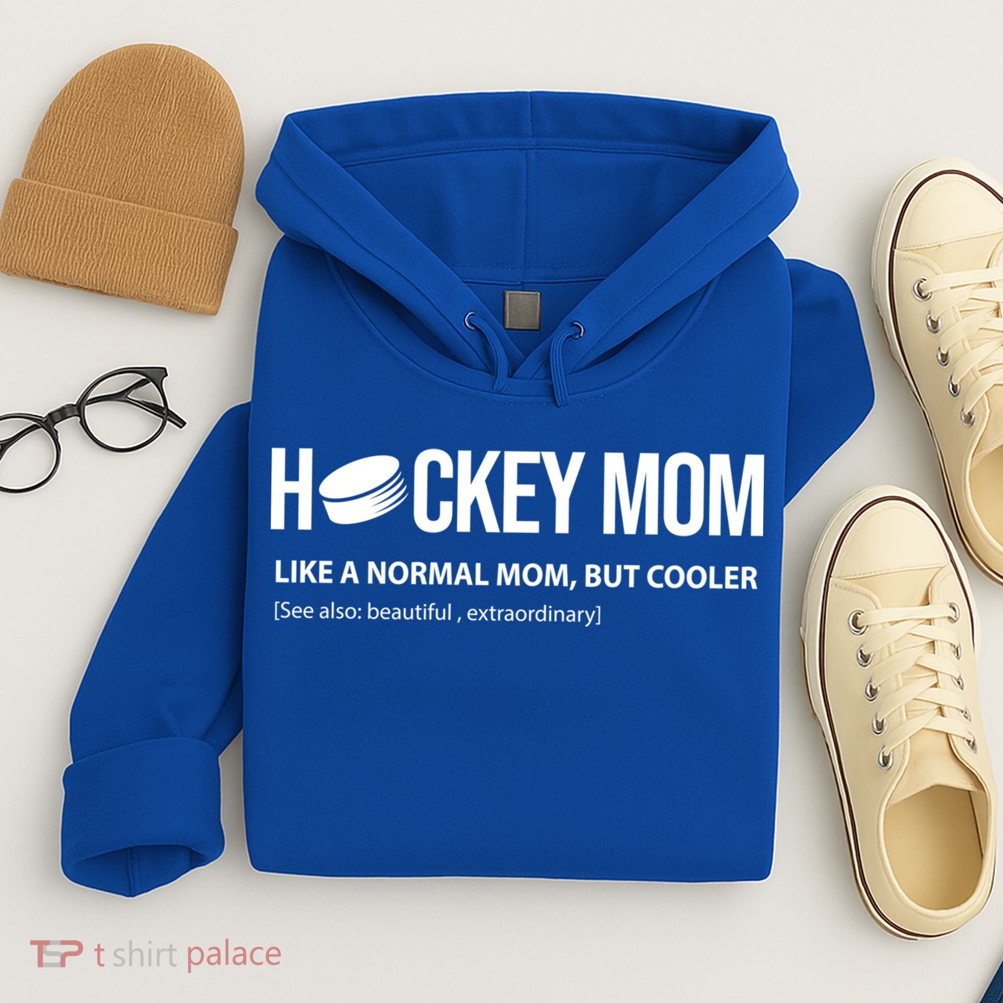Hockey Mom Like A Normal Mom But Cooler Cool Gift Hoodie