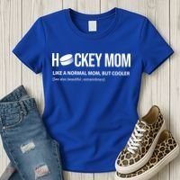 Hockey Mom Like A Normal Mom But Cooler Cool Gift Women's T-Shirt thumb 3