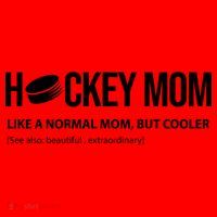 Hockey Mom Like A Normal Mom But Cooler Cool Gift Santa Hat thumb 1