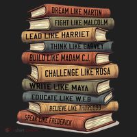 History Month  Leaders African American Teachers Women's Sweatshirt thumb 2
