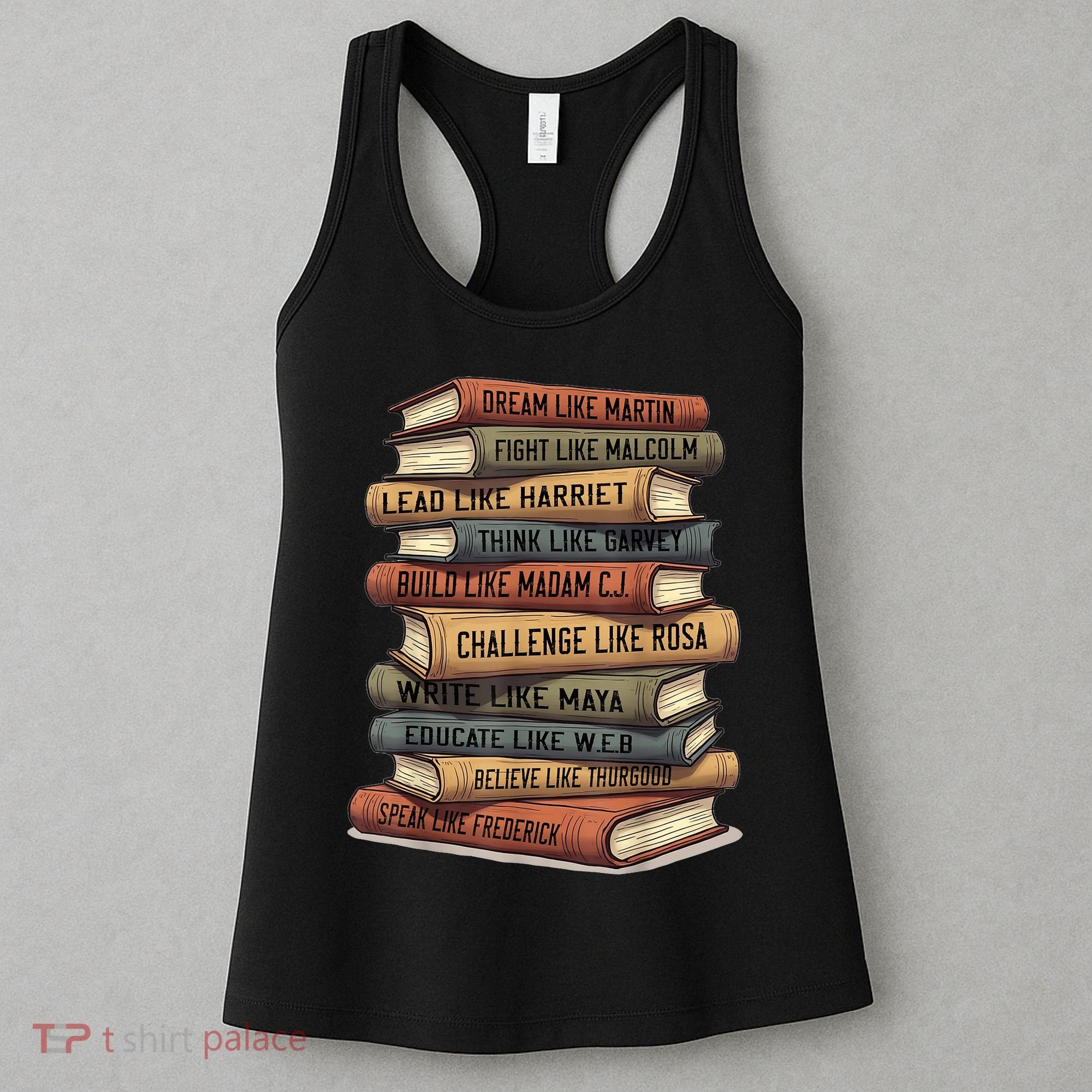 History Month  Leaders African American Teachers Women's Tank Top