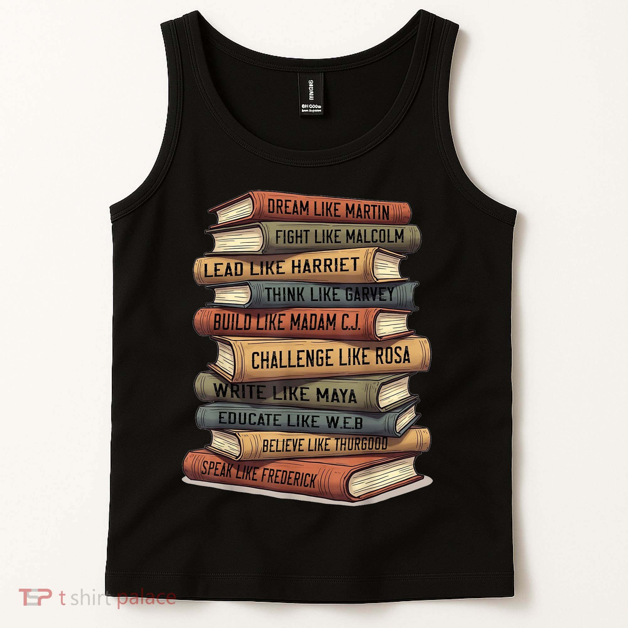 History Month  Leaders African American Teachers Tank Top