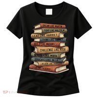 History Month  Leaders African American Teachers Women's T-Shirt thumb 0