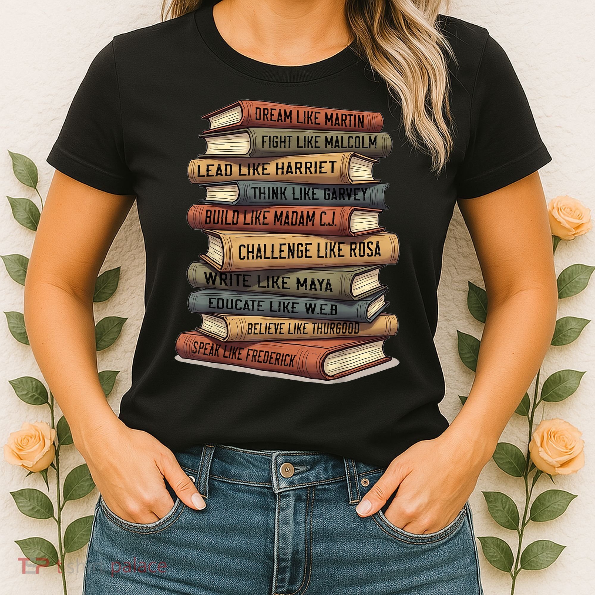 History Month  Leaders African American Teachers Women's T-Shirt