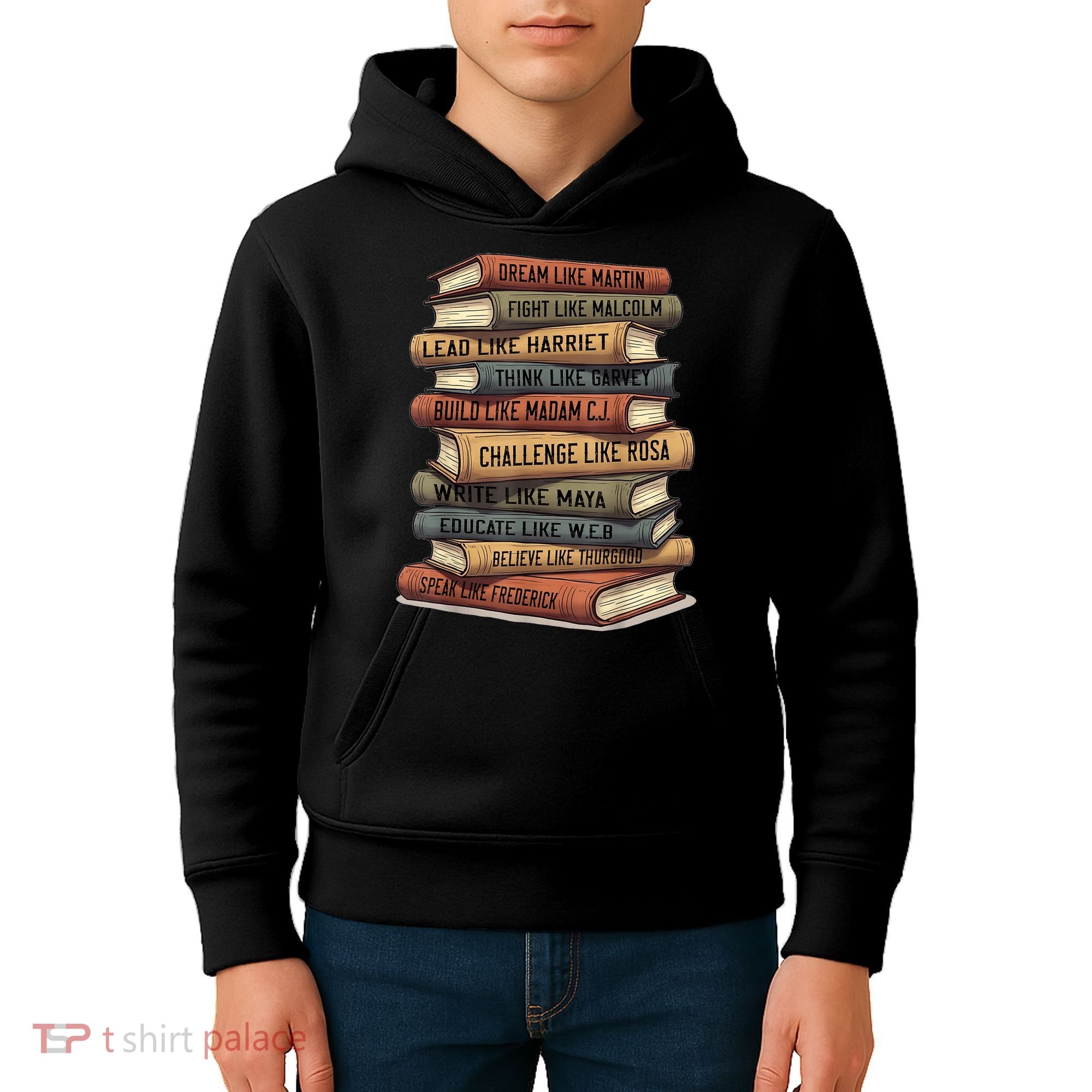 History Month  Leaders African American Teachers Kids Hoodie
