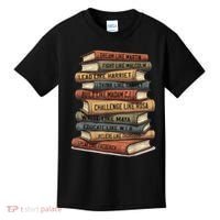 History Month  Leaders African American Teachers Kids T-Shirt thumb 0