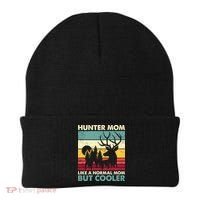 Hunter Mom Like Normal Mom But Cooler Retro Funny Hunting Gift Beanie thumb 0