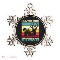 Hunter Mom Like Normal Mom But Cooler Retro Funny Hunting Gift Ornament thumb 0
