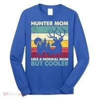 Hunter Mom Like Normal Mom But Cooler Retro Funny Hunting Gift Long Sleeve Shirt thumb 0