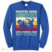 Hunter Mom Like Normal Mom But Cooler Retro Funny Hunting Gift Sweatshirt thumb 0