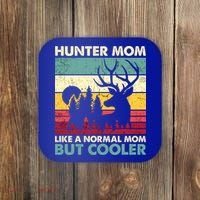 Hunter Mom Like Normal Mom But Cooler Retro Funny Hunting Gift Coaster thumb 0